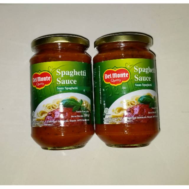 

Ready delmonte spagetti sauce jar 330 gram