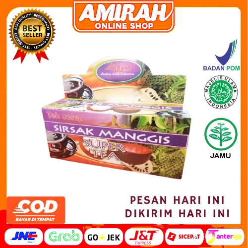 

TEH HERBAL CELUP SIRSAK MANGGIS ALIFIYA | ANTI AGING meningkatkankan system kekebalan tubuh