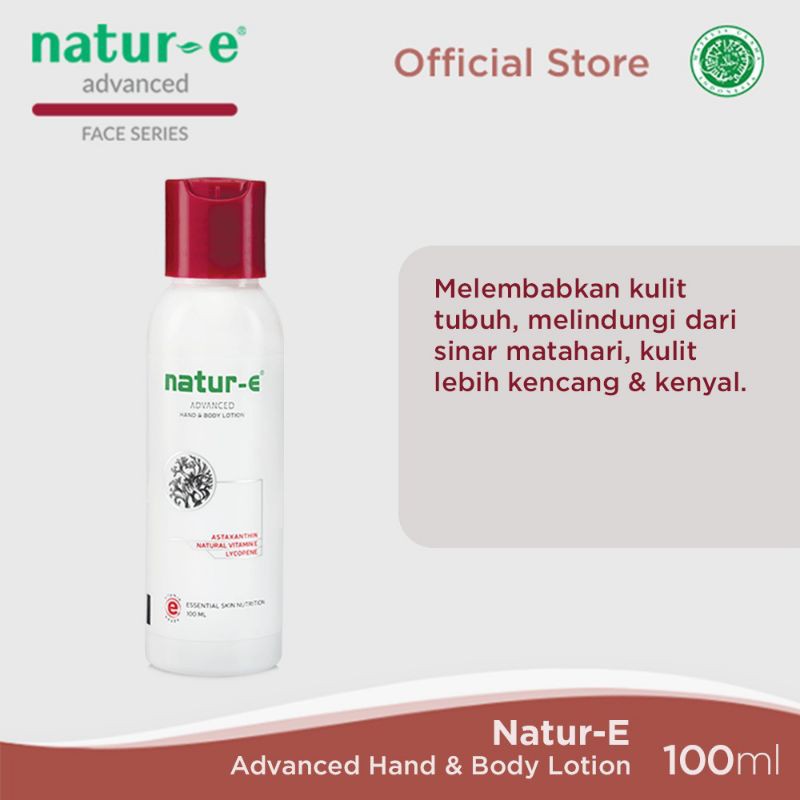 Natur-E handbody lotion advanced anti aging 100ml handbody untuk kerutan dan flek hitam