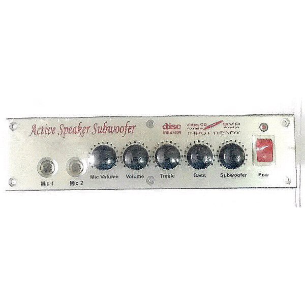 KIT POWER AMPLY SANKEN 300 WATT - PANEL TONE CONTROL INPUT MIC