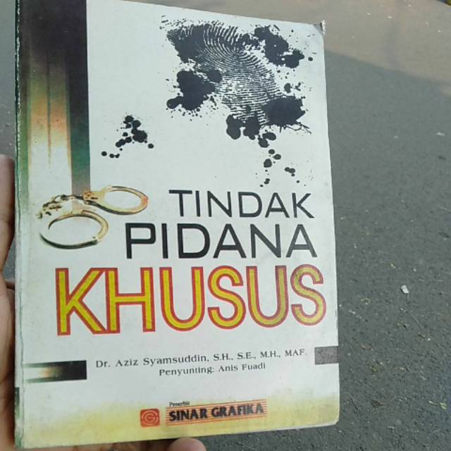 

Tindak Pidana Khusus