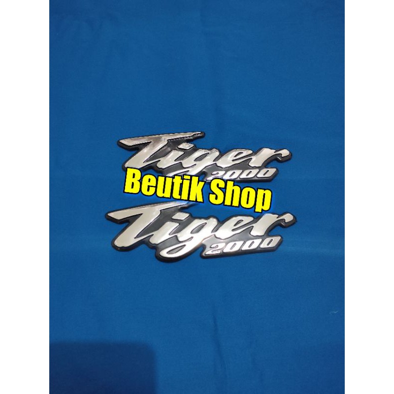 EMBLEM LOGO STIKER HONDA TIGER 2000 ORIGINAL ORI