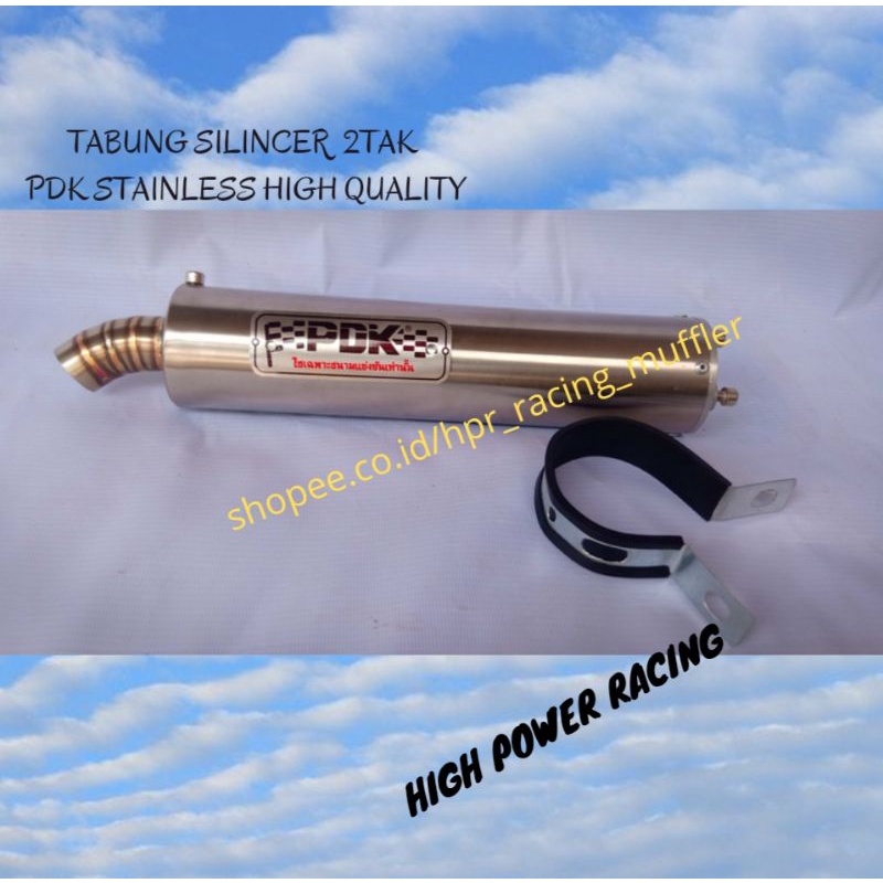 TABUNG SILNCER PDK NINJA R RR SS - SILENCER NINJA 2TAK - SILENCER RACING