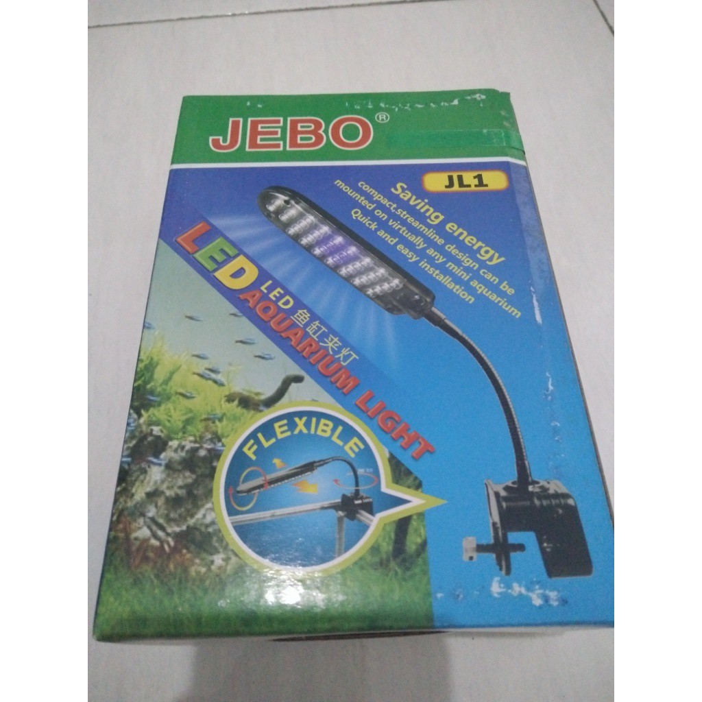 Lampu Jepit Led Aquarium Aquascape Jebo Jl1 Shopee Indonesia