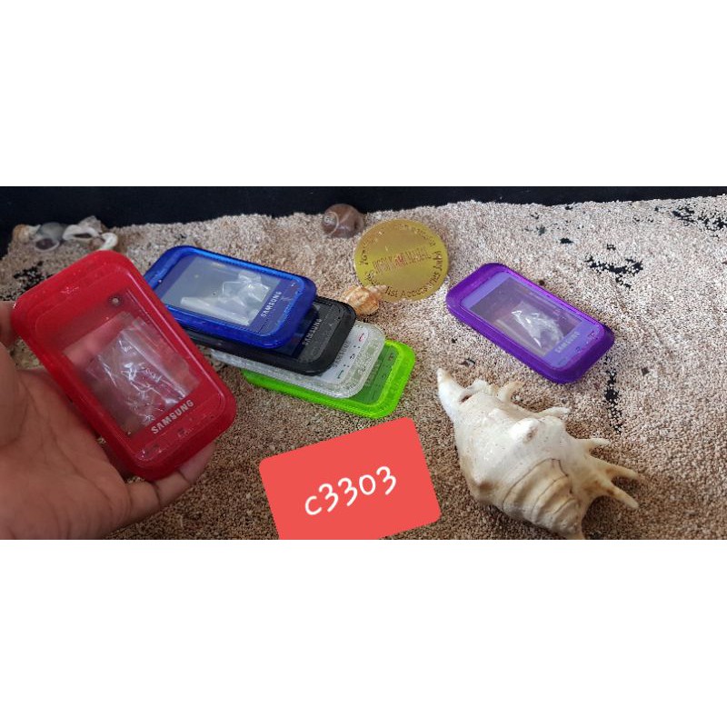 casing tulang samsung champ c3300 c3303 transparan trans bening