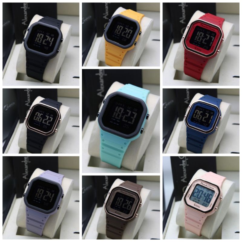 Jam Tangan Wanita Alexandre Christie AC9347/AC 9347 Digital Original