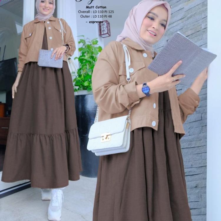 (RESTOCK)GAMIS WANITA  DRESS FASHION MUSLIM//AYUNDA/BALON /square #3/nadira//Ariyani ONE SET BY SHOF