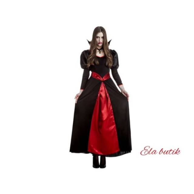 Kostum vampir-dracula princess-dewasa-kostum halloween