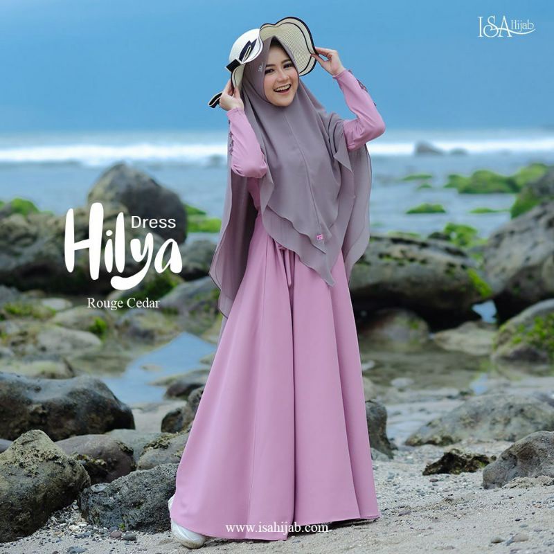 HILYA SET By Isa Hijab (feee Half Niqab)