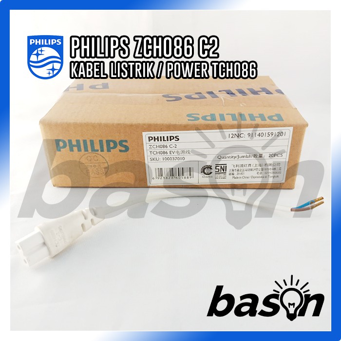 PHILIPS ZCH086 C-2 Power Cable - Untuk TCH086