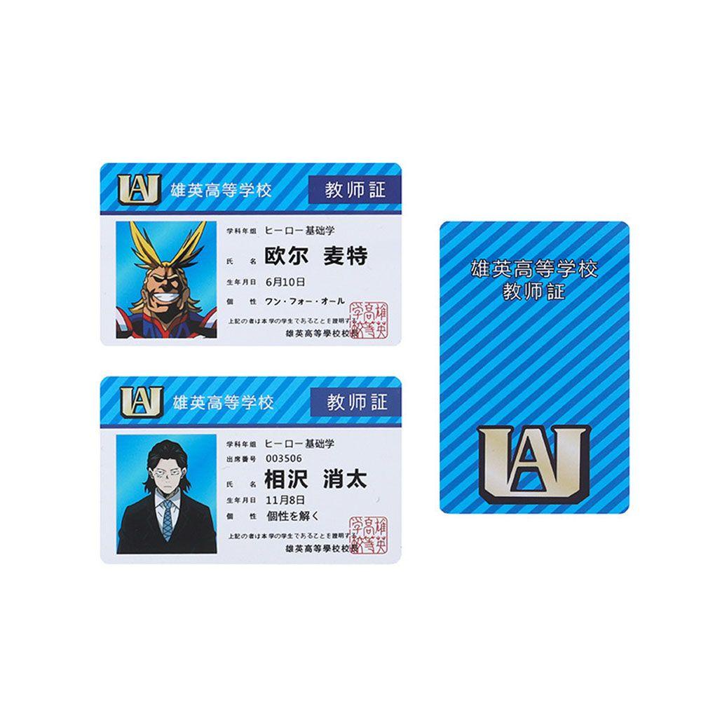 [Elegan] Kartu Koleksi My Hero Academia PVC Fans Collection Anime Peripheral Katsuki Bakugou Teacher Cards