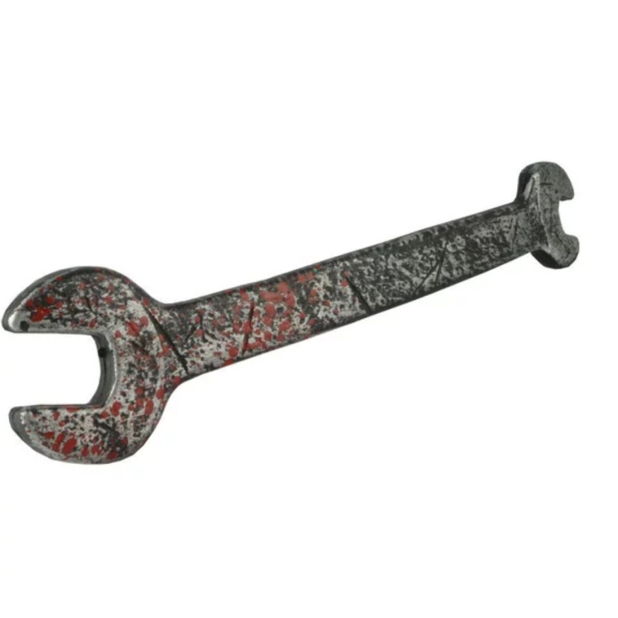 Jumbo Bloody Wrench Halloween Props perlengkapan Halloween Kunci pas