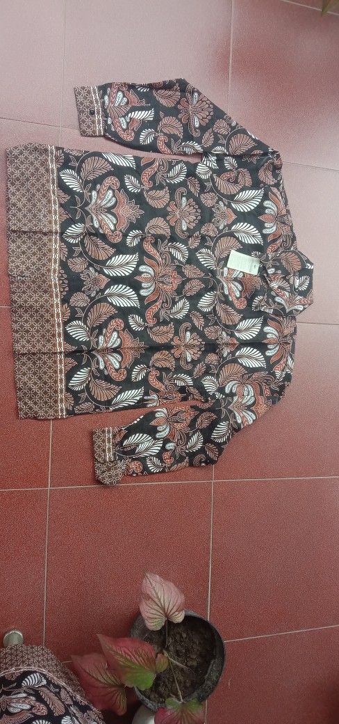 Maura Couple - Sania Ruffle Batik Couple Ori Ndoro Jowi Dnt Garansi