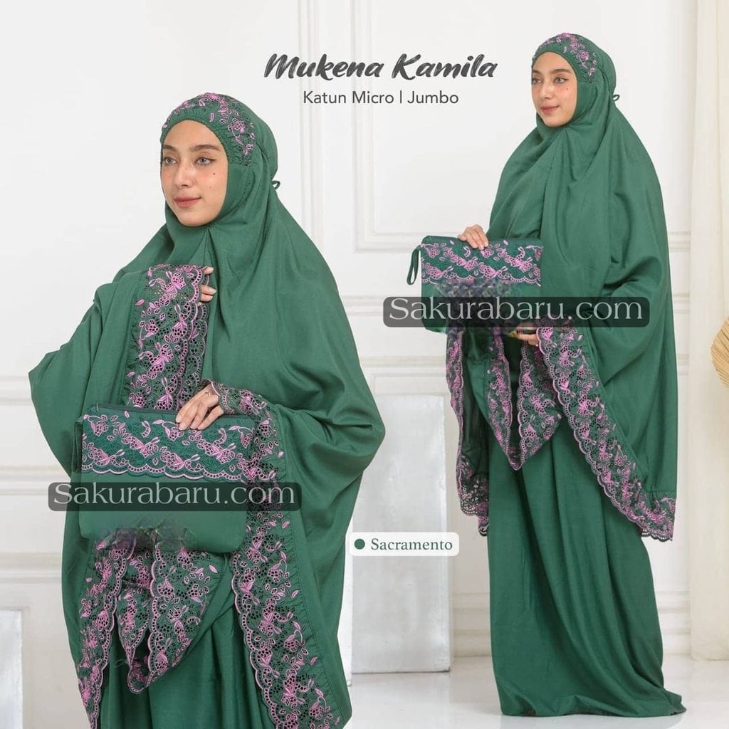 COD Mukena dewasa jumbo mukena baru mukena mewah mukena khdizah mukena sholat baru