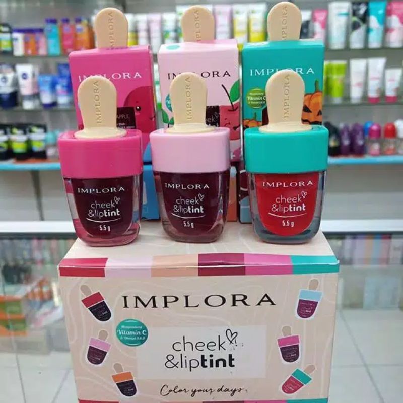 Implora Lip tint origional/Implora murah/implora harga grosir/original implora