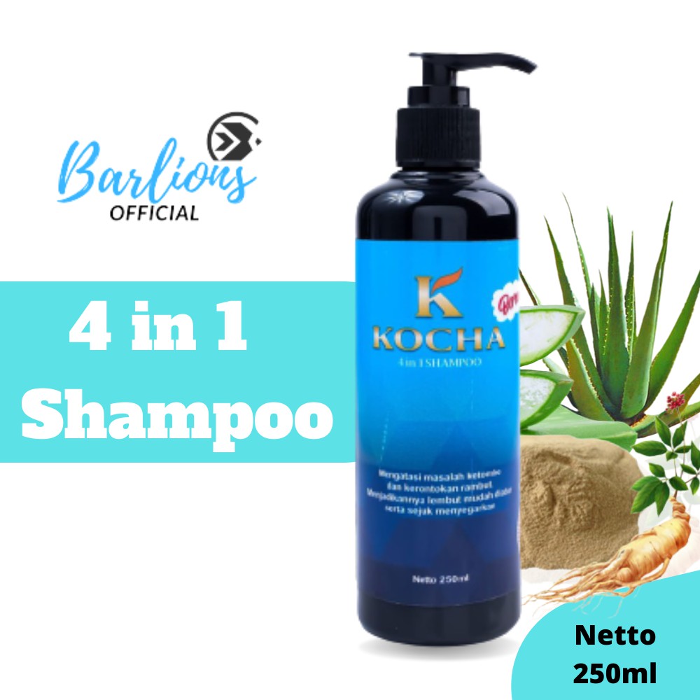Shampoo Shampo Menghilangkan Ketombe Dan Rambut Rontok Paling Ampuh Sampo Kocha Conditioner Dan Cool