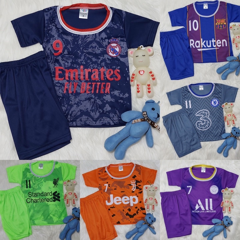 Setelan baju bola anak / setelan baju bola anak laki laki / setelan jersey / setelan baju bola anak laki laki