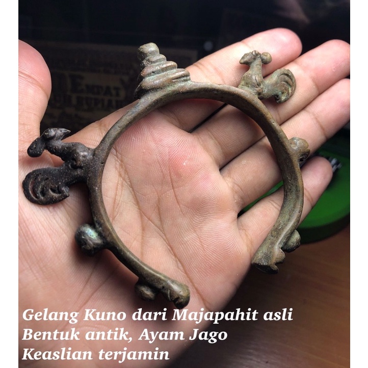Gelang Kuno Ayam Jago Jaman Majapahit 1500M