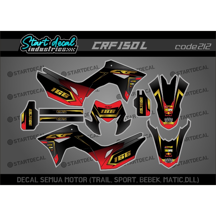 

Decal CRF 150 L