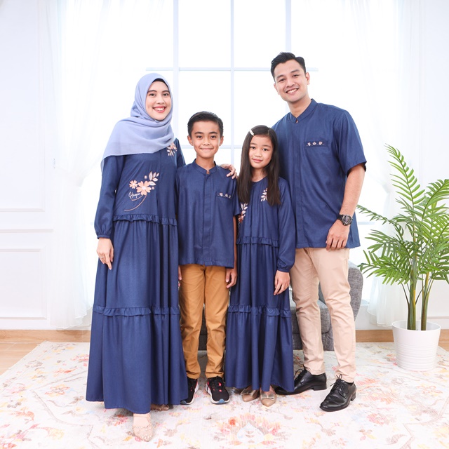 JASMINE Family Set NAVY by Hagia Indonesia