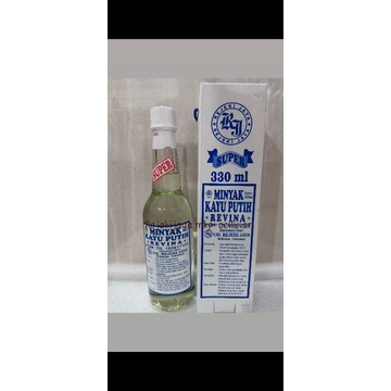 MINYAK KAYU PUTIH CAP UD.REJEKI JAYA "REVINA" 330ML