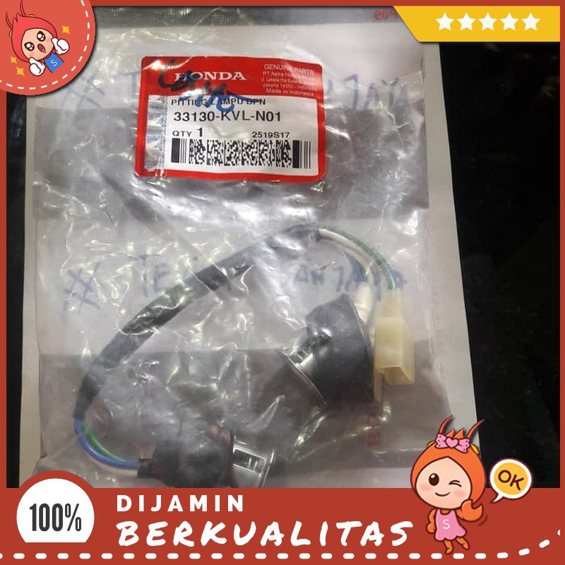 Pitting / Fitting / Soket Lampu Honda Supra X 125 Lampu 2 , Original Honda Sparepart Motor Murah