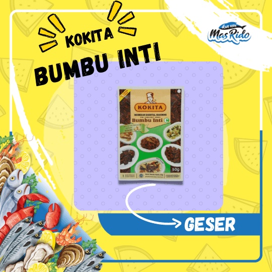 

Kokita Bumbu Inti Bumbu Masak Sachet Bumbu Dapur Praktis Termurah