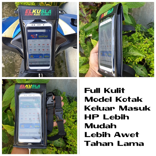 holder hp motor  HOLDER HP MOTOR WATERPROOF  Tas hp holder motor  Holder handphone stang spion  Phon