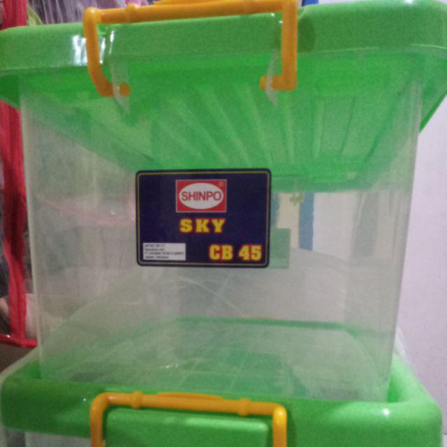 Shinpo Container Box Sky Cb 45 Sip 111 (kotak Penyimpanan)