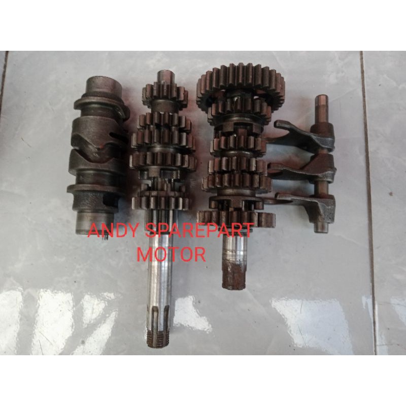 Gear Gigi Rasio Suzuki Satria 2 Tak 6 Speed / ORIGINAL COPOTAN