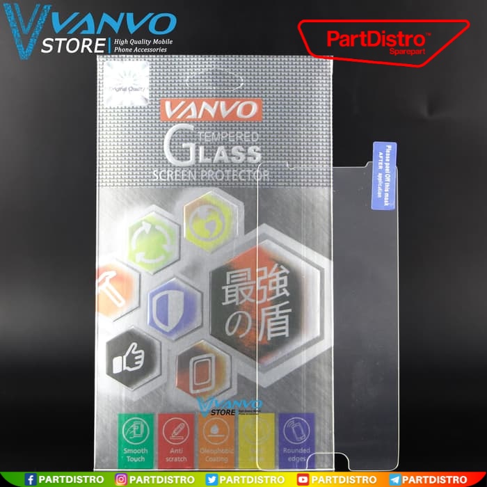 Vanvo Anti Gores Kaca Tempered Glass Screen Guard Samsung A510 A5 2016