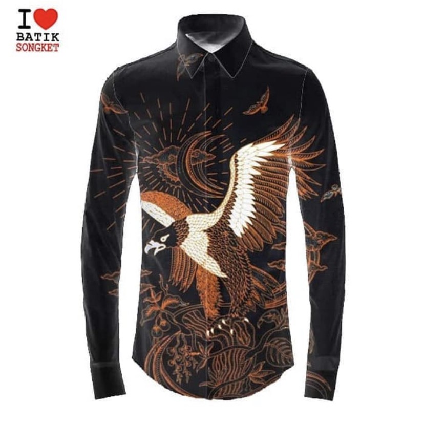 Kain Kemeja Batik Tulis Pria Wanita Lengan Pendek Panjang 73