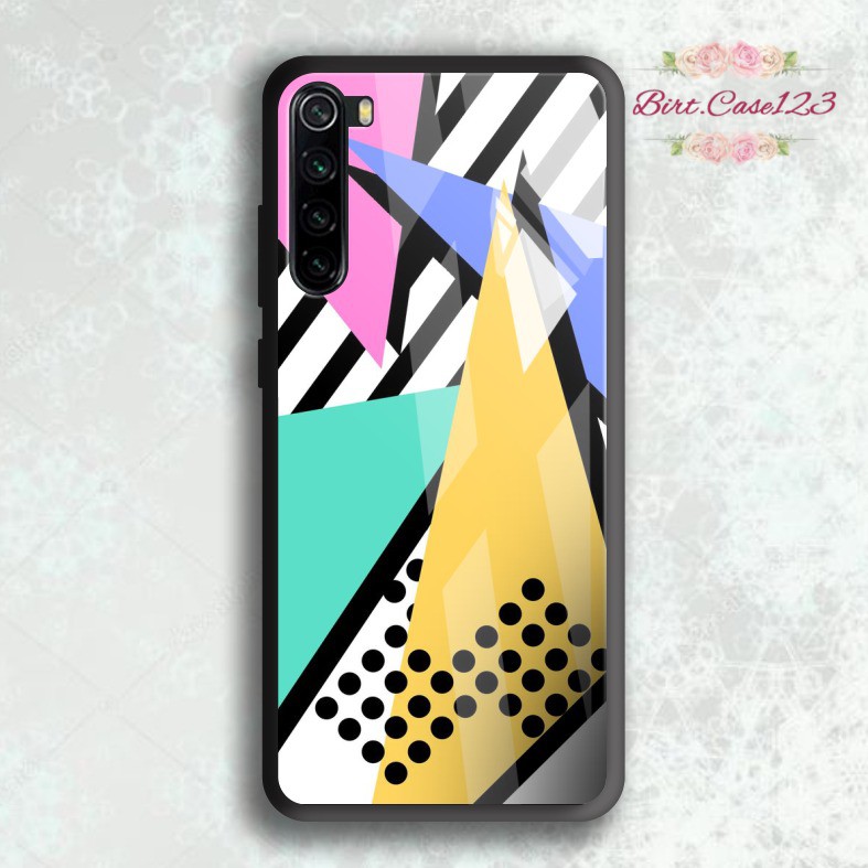 back case glass GARIS Oppo A3s A1k A5 A9 2020 A7 F9 A5s A31 A52 A53 A92 A37 A57 A59 A71 A83 BC5109