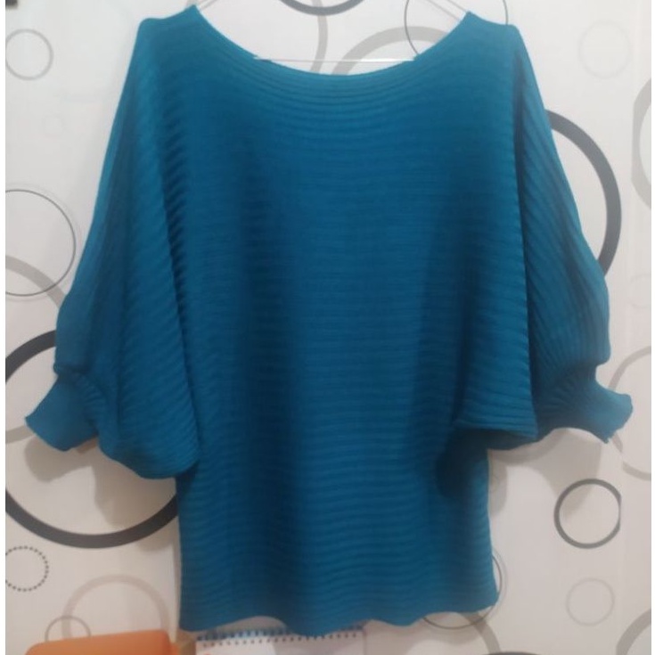 Sweater Rajut Batwing Kekinian - Kalong Rajut model terbaru - Cardigan Rajut Kalong terkini