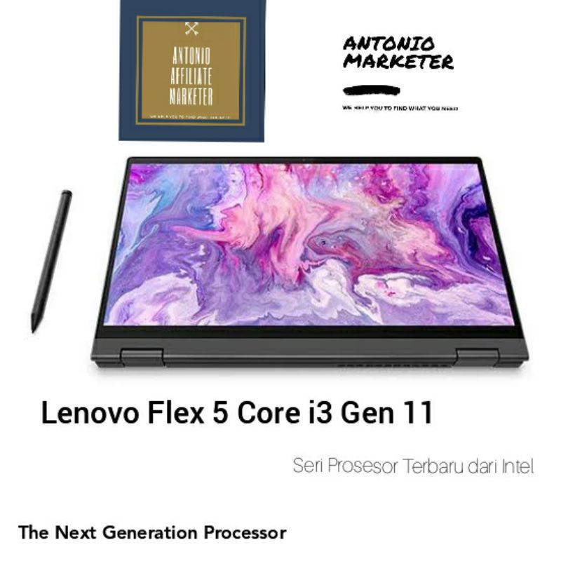Lenovo Flex 5 Intel Core i3 Gen 11 8GB RAM 512GB SSD