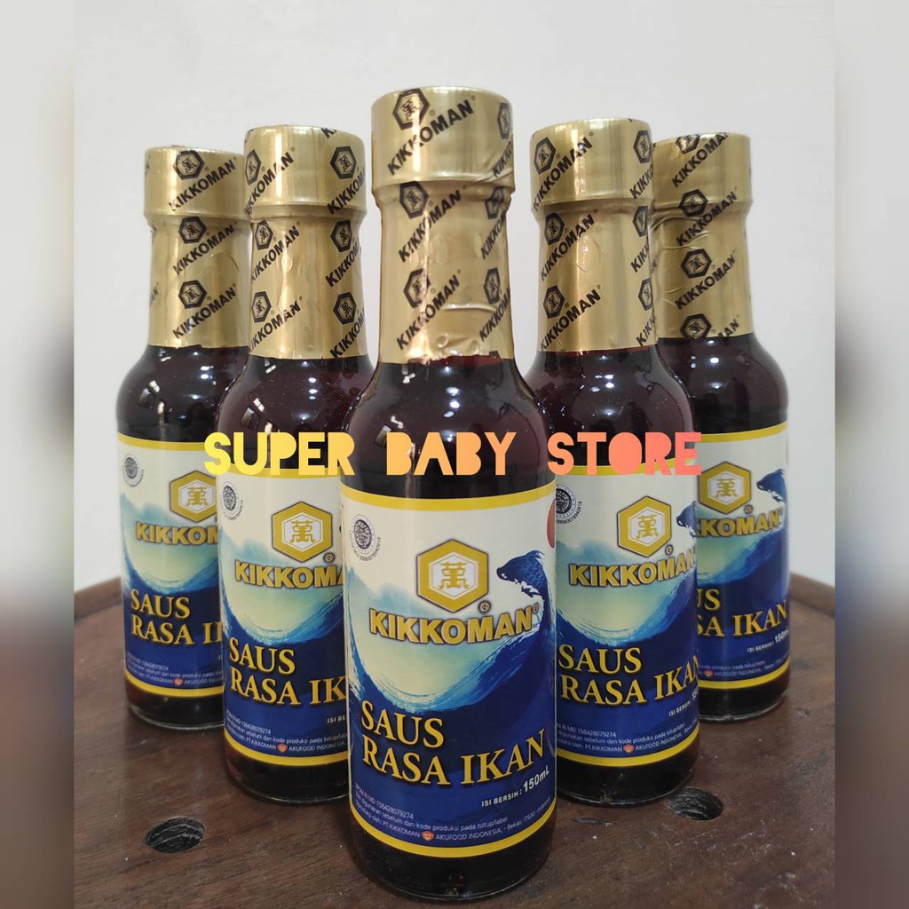 

Kikkoman Fish Sauce - Saus Ikan 150 ml HALAL