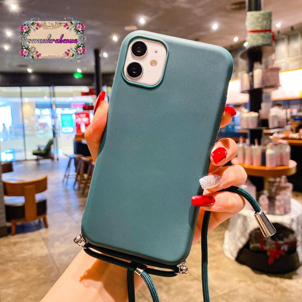 SOFTCASE SLINGCASE TALI LANYARD CANDY XIAOMI REDMI 8 8A PRO 9 9A SB1131