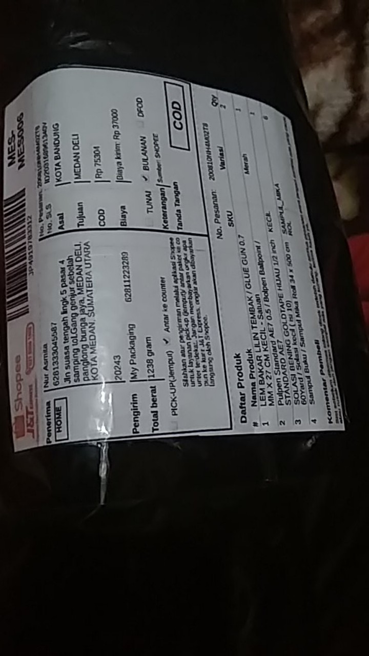 Lem Bakar Lilin Tembak / Glue Gun 0.7 Mm X 27 Cm Kecil - Satuan