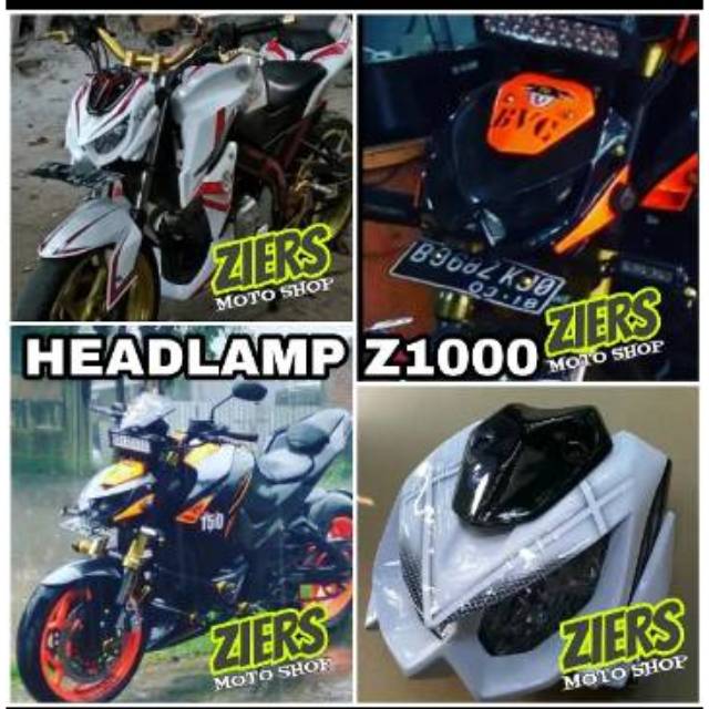 Jual Headlamp Z1000 Untuk Vixion  hobbiesxstyle