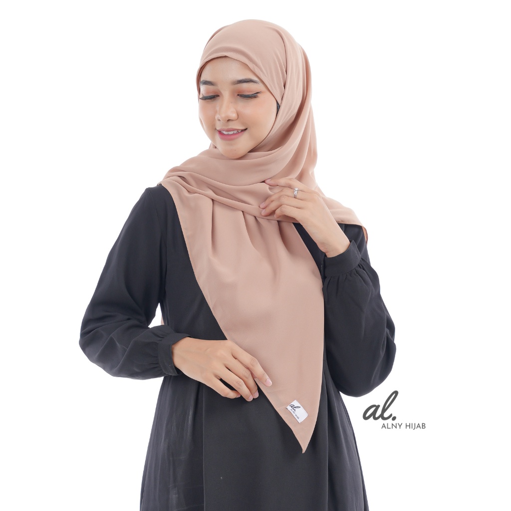 Hijab Segi Empat Instan Plus Inner 2in1 Ceruty Babydoll