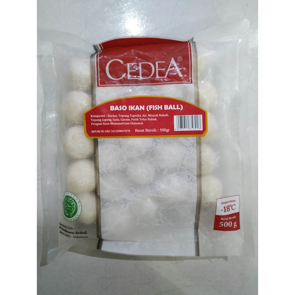 

Cedea Bakso Ikan 500g