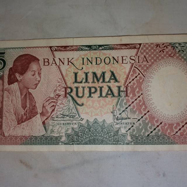 uang kuno 5 rupiah