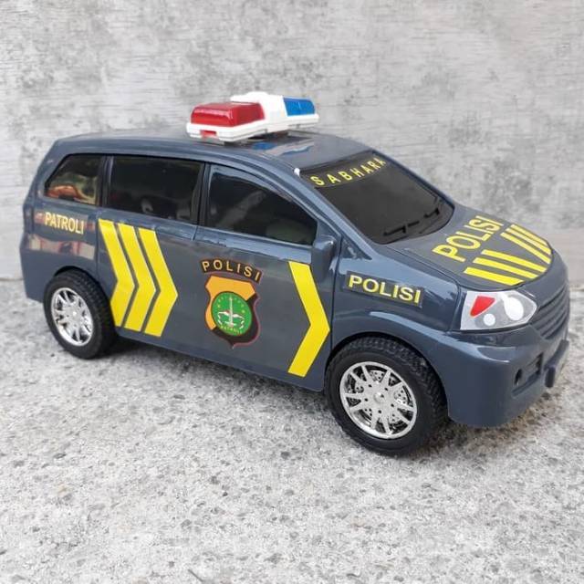 mainan mobil polisi patrol ( anak edukatif, mobilan edukasi, kreatif )