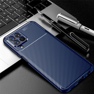 Jual Soft Case Silikon Carbon Fiber Cover Samsung Galaxy M12 M23 M33