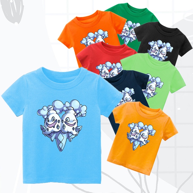 Kaos anak Double Ice catoon combat  tren Usia 1-8 tahun