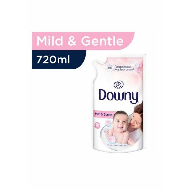 Downy Mild & Gentle 650ml Pelembut & Pewangi Pakaian Bayi 650 ml Baby Softener MURAH