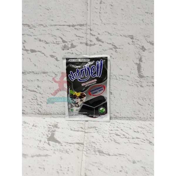 

nutrijell eco cincau 10gr sachet /nutrijell sachet /nutrijell eco cincau sachet