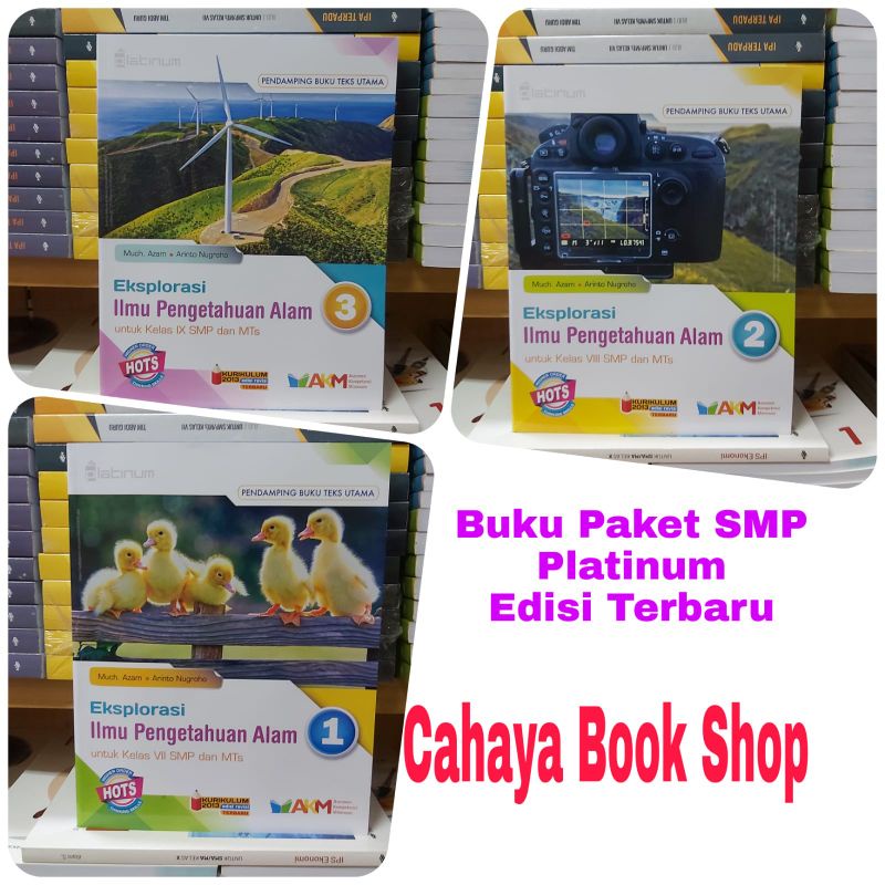 Jual Buku IPA ( Ekplorasi Ilmu Pengetahuan ALAM) Kelas 7,8,9 SMP AKM ...