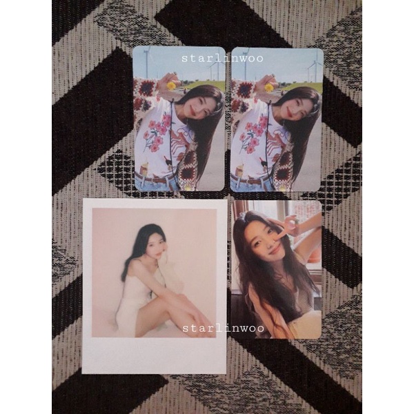 [SOLD OUT] Joy Hello Polaroid for trade