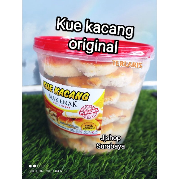 READY STOK BARU KUE KACANG MAK ENAK (free bubble slain grab gosend) ORIGINAL, monde susu, kucang coklat, kucang mix, kucang keju, nastar, kastengel